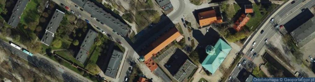Zdjęcie satelitarne Kościół św. Jacka
