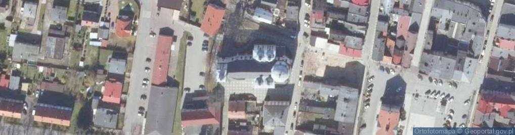Zdjęcie satelitarne Kościół św. Jadwigi Śląskiej