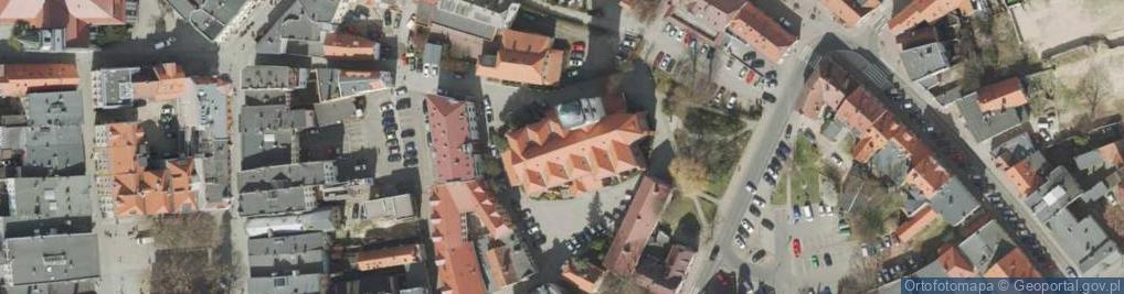 Zdjęcie satelitarne kościół św.Jadwigi