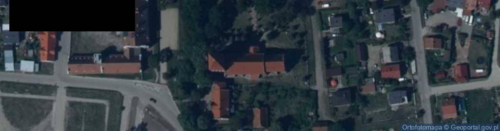 Zdjęcie satelitarne Kościół św. Jana Apostoła i Ewangelisty