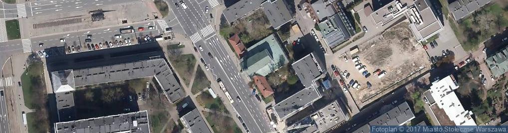 Zdjęcie satelitarne kościół św. Jana Bożego