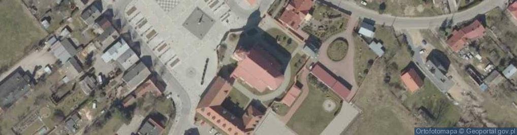 Zdjęcie satelitarne Kościół św. Jana Chrzciciela i św. Szczepana Męczennika