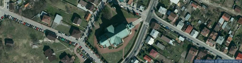 Zdjęcie satelitarne Kościół św. Jana Chrzciciela
