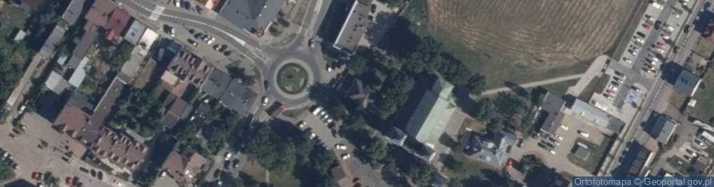 Zdjęcie satelitarne kościół św. Jana Chrzciciela