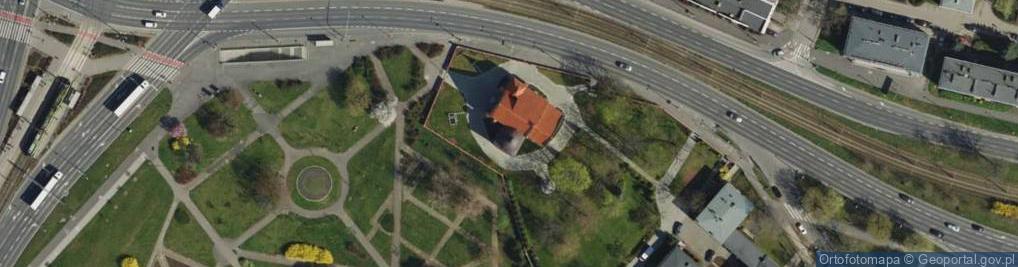 Zdjęcie satelitarne Kościół św. Jana Jerozolimskiego Za Murami