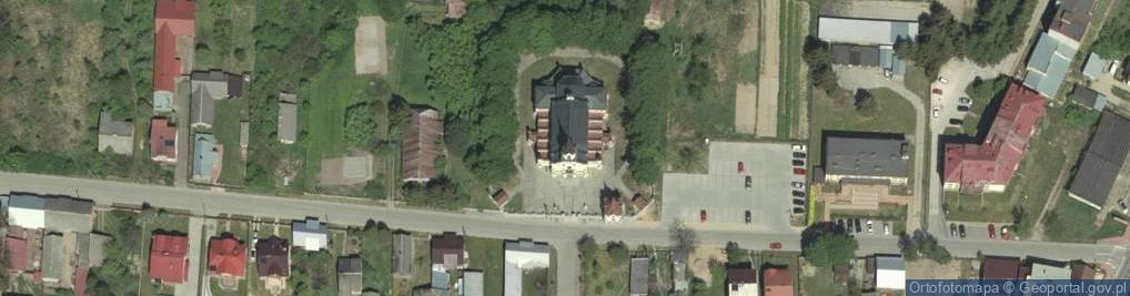 Zdjęcie satelitarne kościół św. Jana Nepomucena