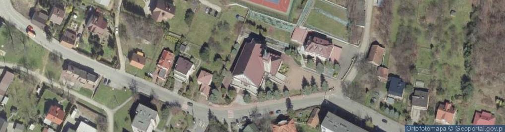Zdjęcie satelitarne kościół św. Jana Nepomucena