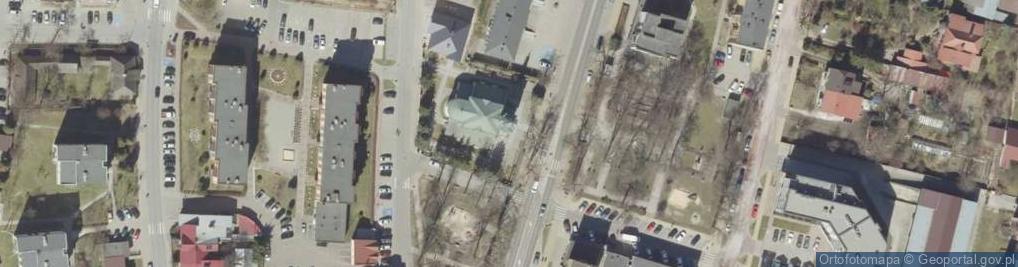 Zdjęcie satelitarne kościół św. Jerzego