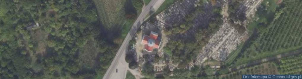 Zdjęcie satelitarne Kościół św. Krzyża