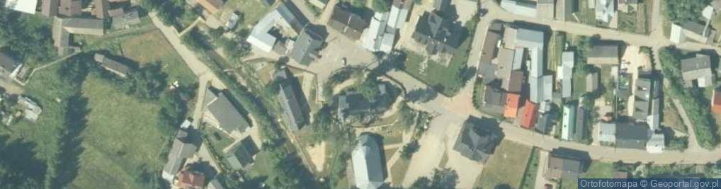 Zdjęcie satelitarne kościół św. Kwiryna