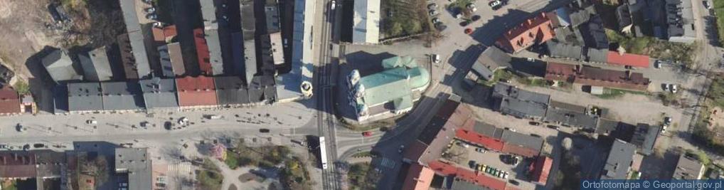 Zdjęcie satelitarne kościół św. Lamberta