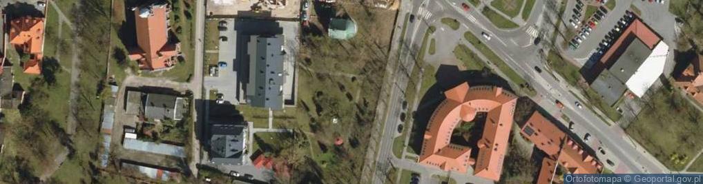 Zdjęcie satelitarne Kościół św. Leonarda i św. Małgorzaty