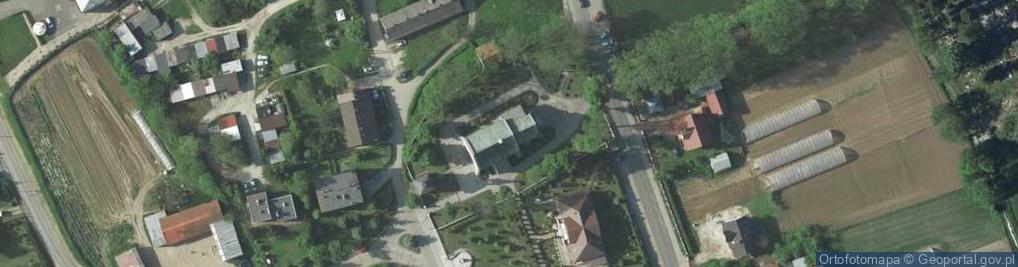 Zdjęcie satelitarne kościół św. Małgorzaty