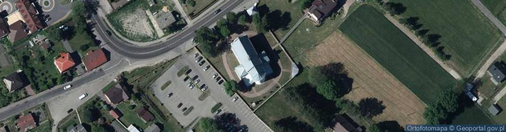Zdjęcie satelitarne Kościół Św. Małgorzaty