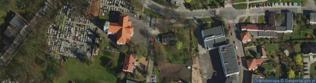 Zdjęcie satelitarne Kościół św.Marcina