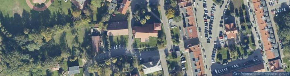 Zdjęcie satelitarne Kościół św. Piotra i Pawła