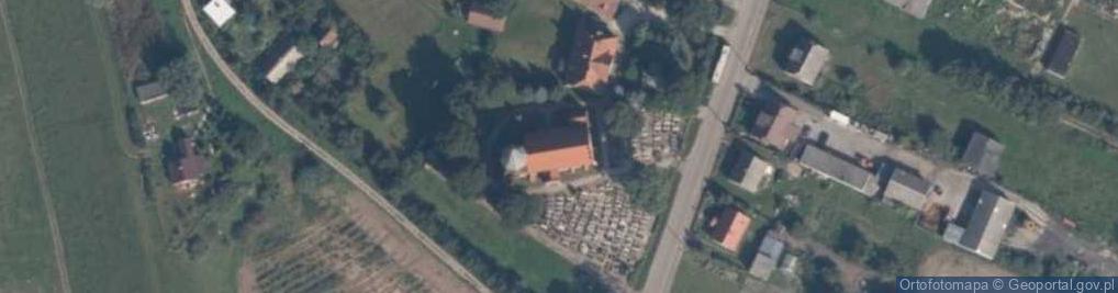 Zdjęcie satelitarne Kościół św. Piotra i Pawła