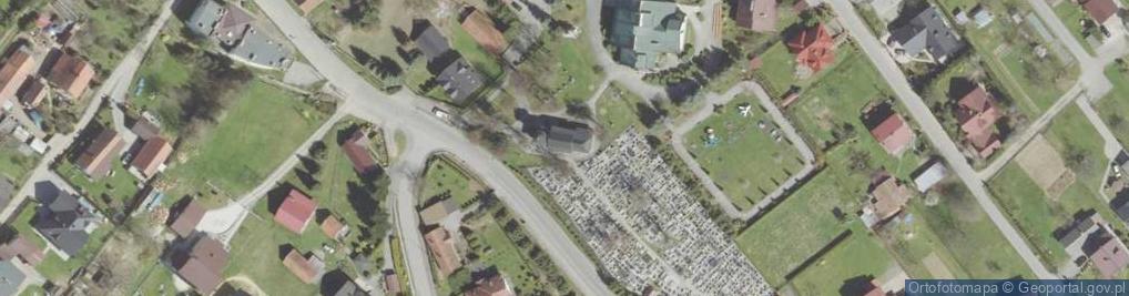 Zdjęcie satelitarne Kościół św. Rocha