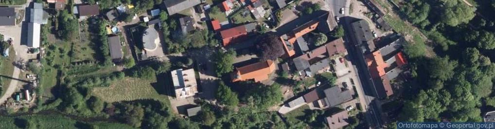 Zdjęcie satelitarne Kościół św. Stanisława Kostki