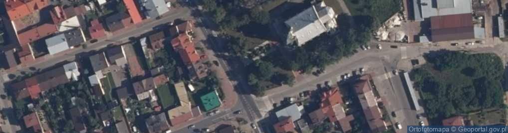 Zdjęcie satelitarne kościół św. Trójcy