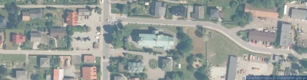 Zdjęcie satelitarne kościół św. Urbana
