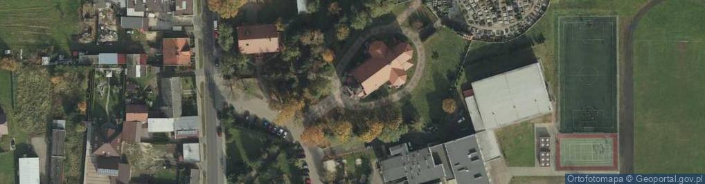 Zdjęcie satelitarne Kościół św. Wojciecha biskupa