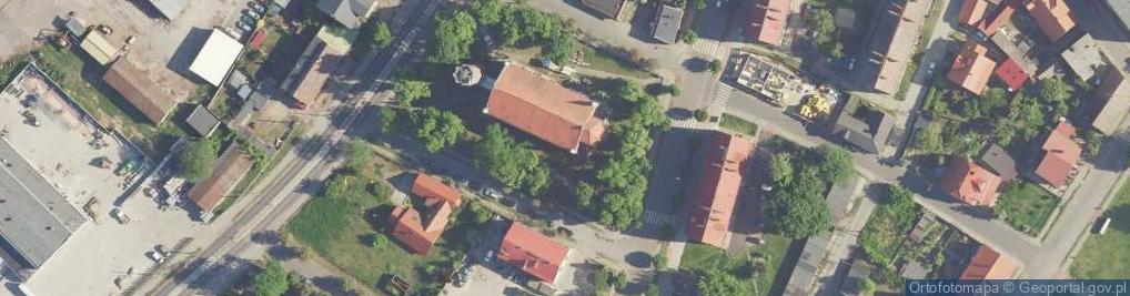 Zdjęcie satelitarne Kościół św. Zbawiciela
