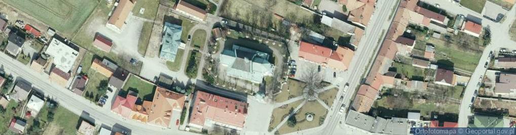Zdjęcie satelitarne Kościół Świętego Ducha