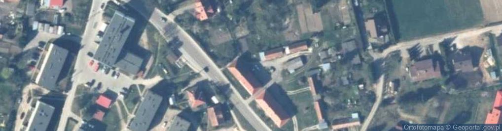 Zdjęcie satelitarne Kościół Świętego Krzyża