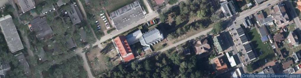 Zdjęcie satelitarne Kościół Wiebowzięcia NMP