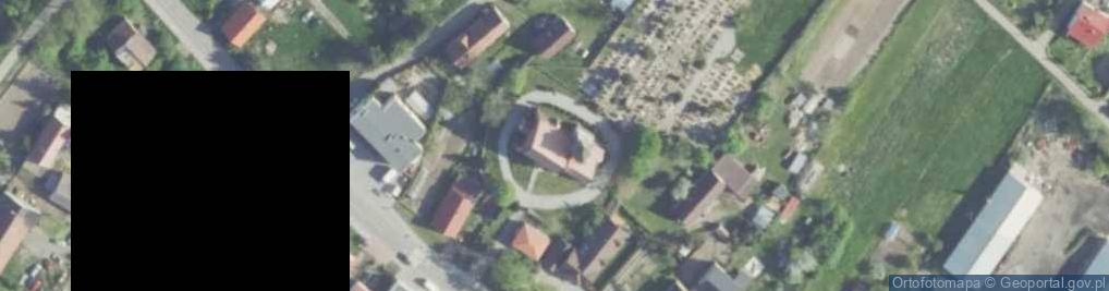 Zdjęcie satelitarne Kościół Wniebowstąpienia NMP