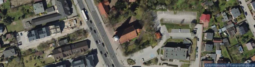 Zdjęcie satelitarne Kościół Wniebowzięcia NMP i św. Katarzyny