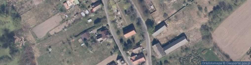 Zdjęcie satelitarne kościół Wniebowzięcia NMP