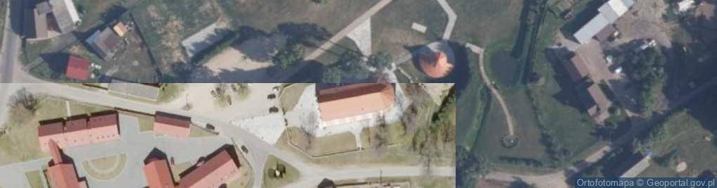 Zdjęcie satelitarne Kościół WNMP