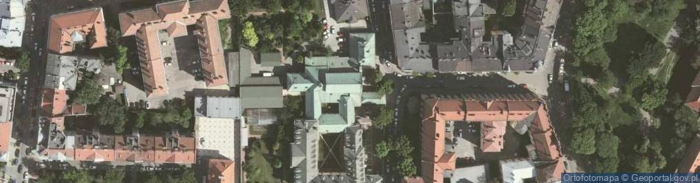 Zdjęcie satelitarne Kościół Zwiastowania Najświętszej Marii Panny