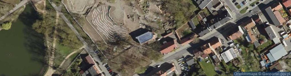Zdjęcie satelitarne Ruiny kościoła św. Ducha