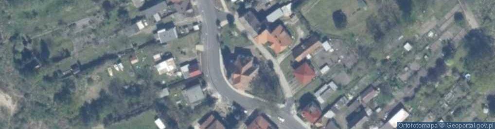 Zdjęcie satelitarne Zabytek sakralny