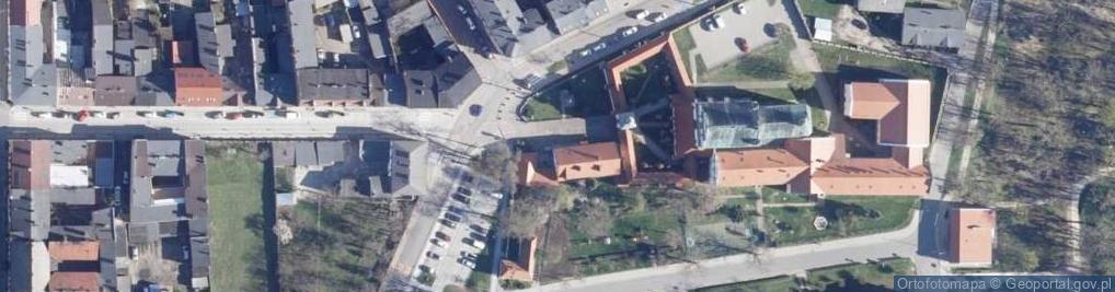 Zdjęcie satelitarne Zespół Klasztorny Bernardynów