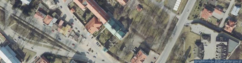 Zdjęcie satelitarne Zespół klasztorny pobenedyktyński z kościołem św. Michała Archa