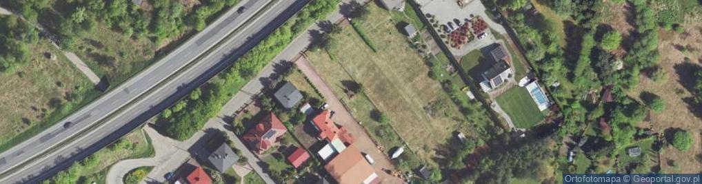 Zdjęcie satelitarne 152 mm haubicoarmata MŁ-20