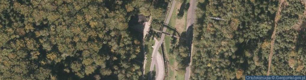 Zdjęcie satelitarne Działko plot i haubica