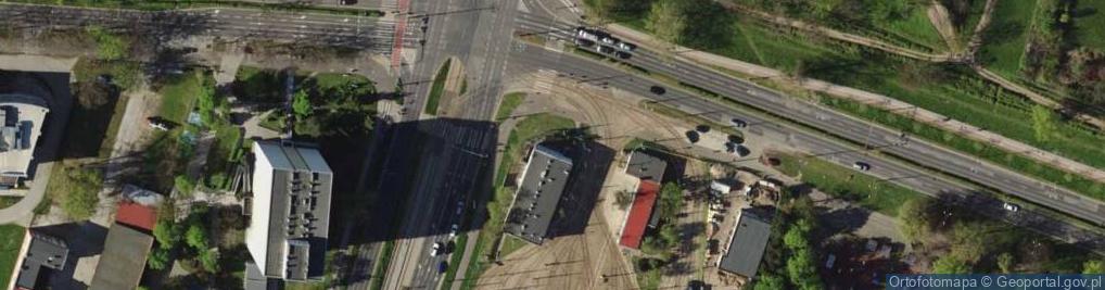Zdjęcie satelitarne Zakład Ekspl. Tram. nr 1