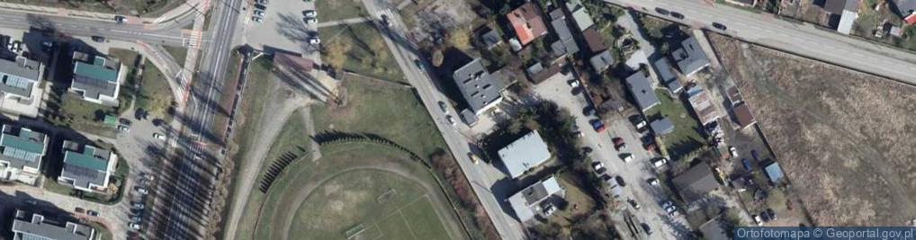 Zdjęcie satelitarne BOK Zgierz
