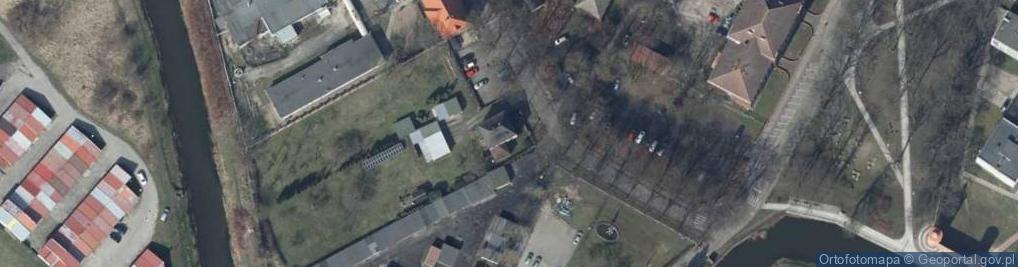 Zdjęcie satelitarne Enea - oddział Goleniów