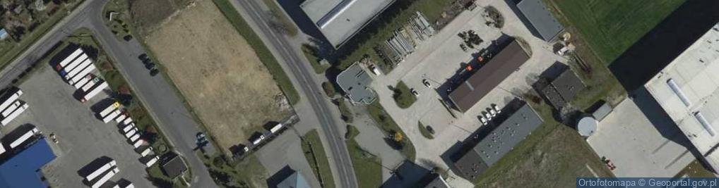 Zdjęcie satelitarne Enea - oddział Kościan