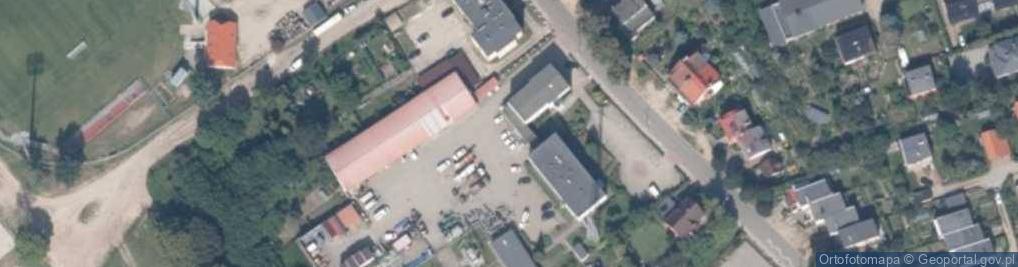 Zdjęcie satelitarne Energa S.A. Rejon Energetyczny Bytów