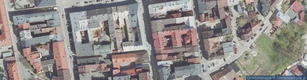 Zdjęcie satelitarne Foto Fabryka Usługi Fotograficzne Nowy Sącz