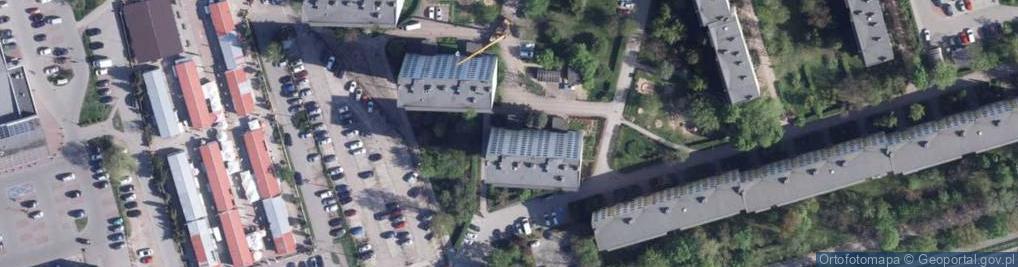 Zdjęcie satelitarne Aga Studio Krawieckie Usługowo Produkcyjno Handlowe