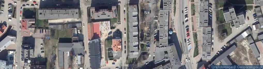 Zdjęcie satelitarne Cherbex Krawiectwo Usługowo Konfekcyjne