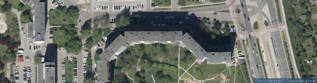 Zdjęcie satelitarne Czarnecka Zofia Usługi Krawieckie